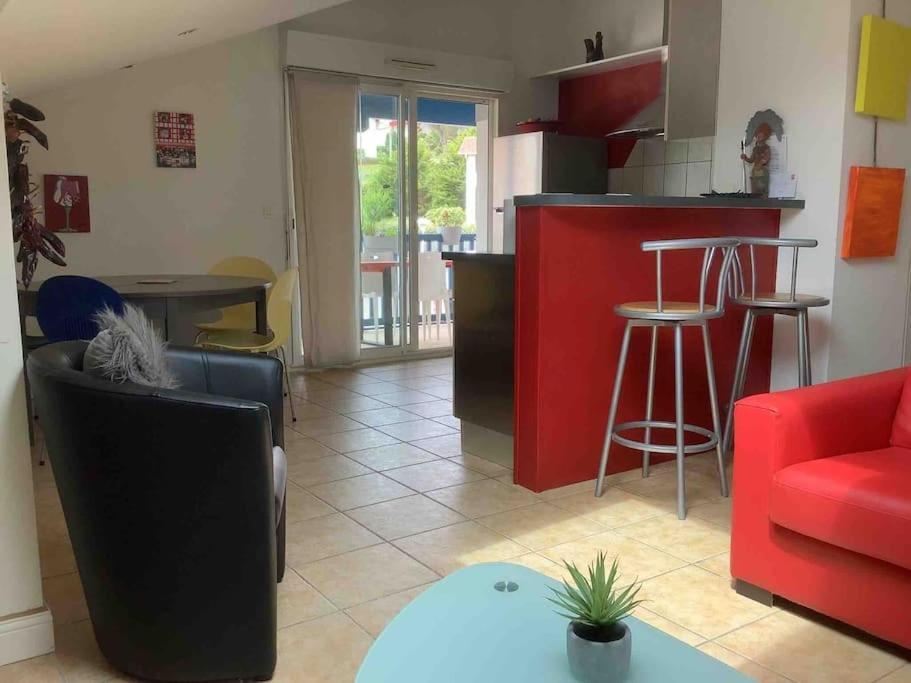 Bidart Cote Basque T3 250 Metres De La Plage 3*** Apartment ภายนอก รูปภาพ